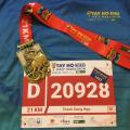 Hoàn thành 21km - Tây Hồ Half Marathon 2023